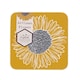 image 2 of English Tableware Company Artisan Flower Set of 4 Coasters