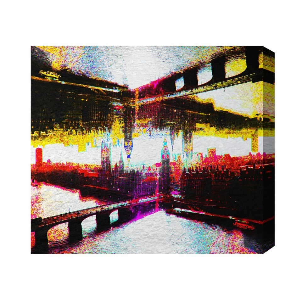 image 1 of Big Ben Flipped (Canvas Print) 12" x 18"