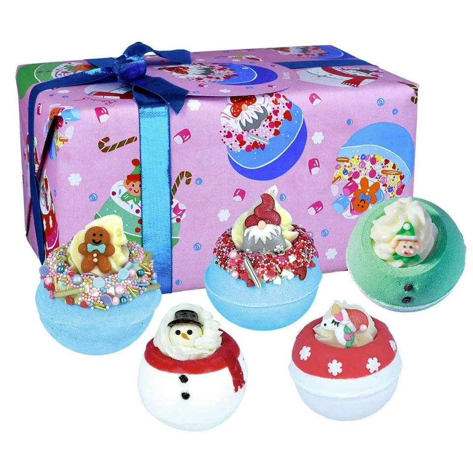 Bomb Cosmetics Happy Fizzmas Bath Bomb Gift Set