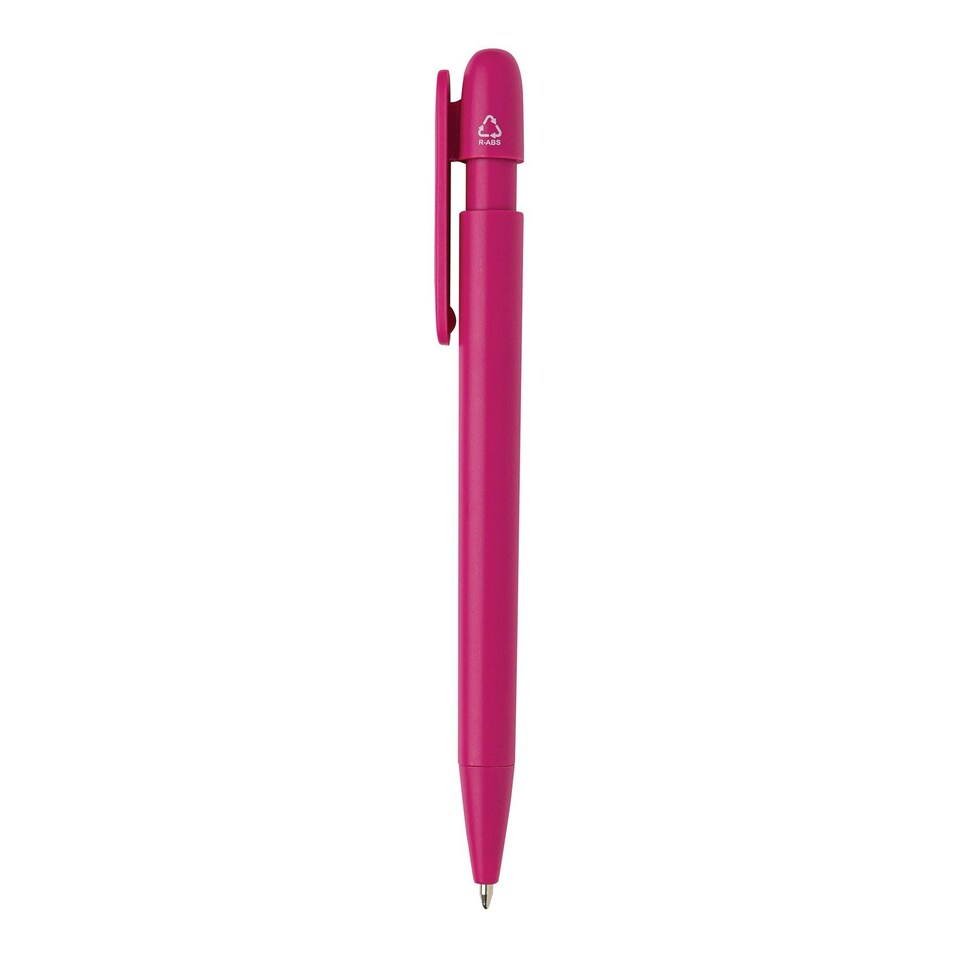 image 1 of XD Collection Devin Recycled Pen - Pink - 14cm x 1.1cm
