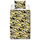 image 4 of Batman Camo Duvet Cover Set - Blue/Yellow/Black - Single Blue | Single