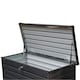 image 2 of Gr8 Garden Dark Grey 420L Metal Storage Box Garden Outdoor Shed Utility Cushion Chest Truck