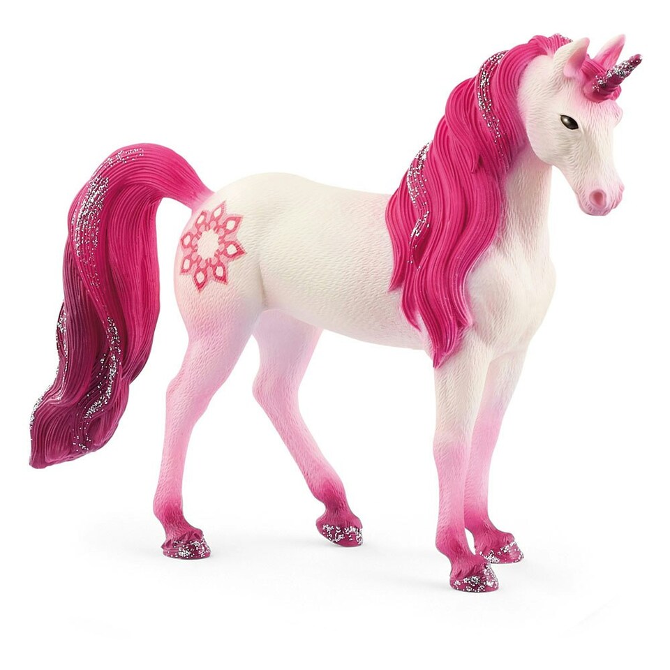image 1 of SCHLEICH Bayala Mandala Unicorn Mare Toy Figure