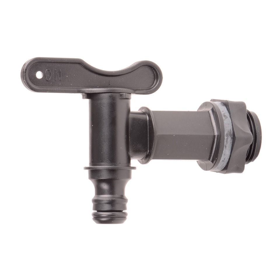 ALM Water Butt Tap - Black - One Size