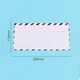 image 6 of Pack of 25 Red and Blue Strip Self-Adhesive Air Mailing Envelopes 11 x 22cm