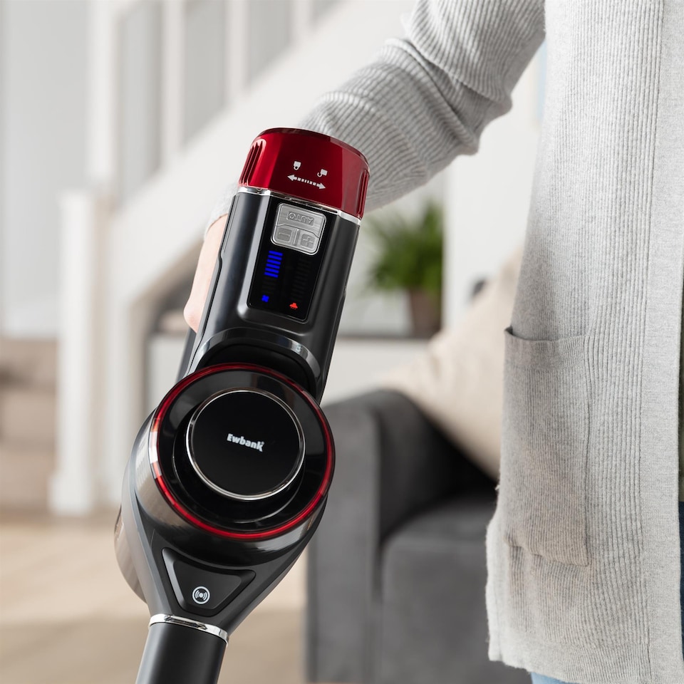 image 1 of Ewbank EW3040 AIRSTORM1 2-in-1 Cordless Pet Stick Vacuum Cleaner, Red