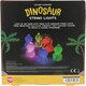 image 2 of Dinosaur String Lights Multicolour LED Lights Battery Operated 2m Multi