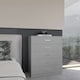 image 7 of Dakota 5 Drawer Chest Grey | Light Grey