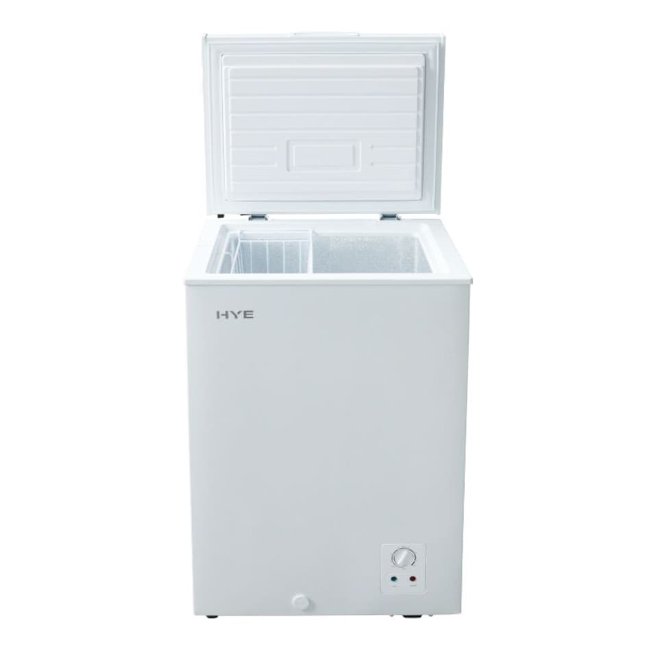 image 1 of HYE 96 Litre Freestanding Chest Freezer, 60cm, White - RF01CF96W24