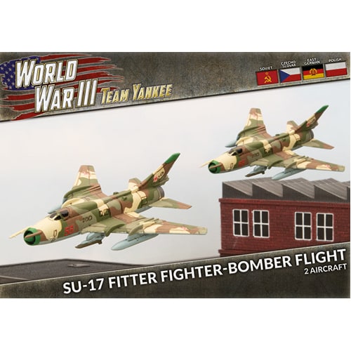 Su-17 Fitter Fighter-bomber Flight (x2) Plastic - Brand New