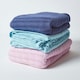 image 6 of Homescapes Cotton Cable Knit Throw - Navy Blue - 150 x 200 cm Blue