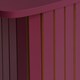 image 5 of OHS Madison Console Table Ribbed Engineered Wood Entryway Display Desk