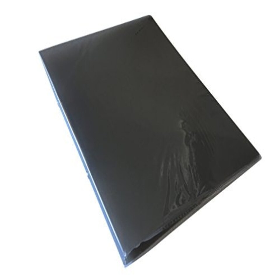 image 1 of A4 Slim Black Translucent Ringbinder