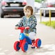 image 7 of HOMCOM Baby Balance Bike Toddler Safe Training 4 Wheels Storage Bin Muti-Color