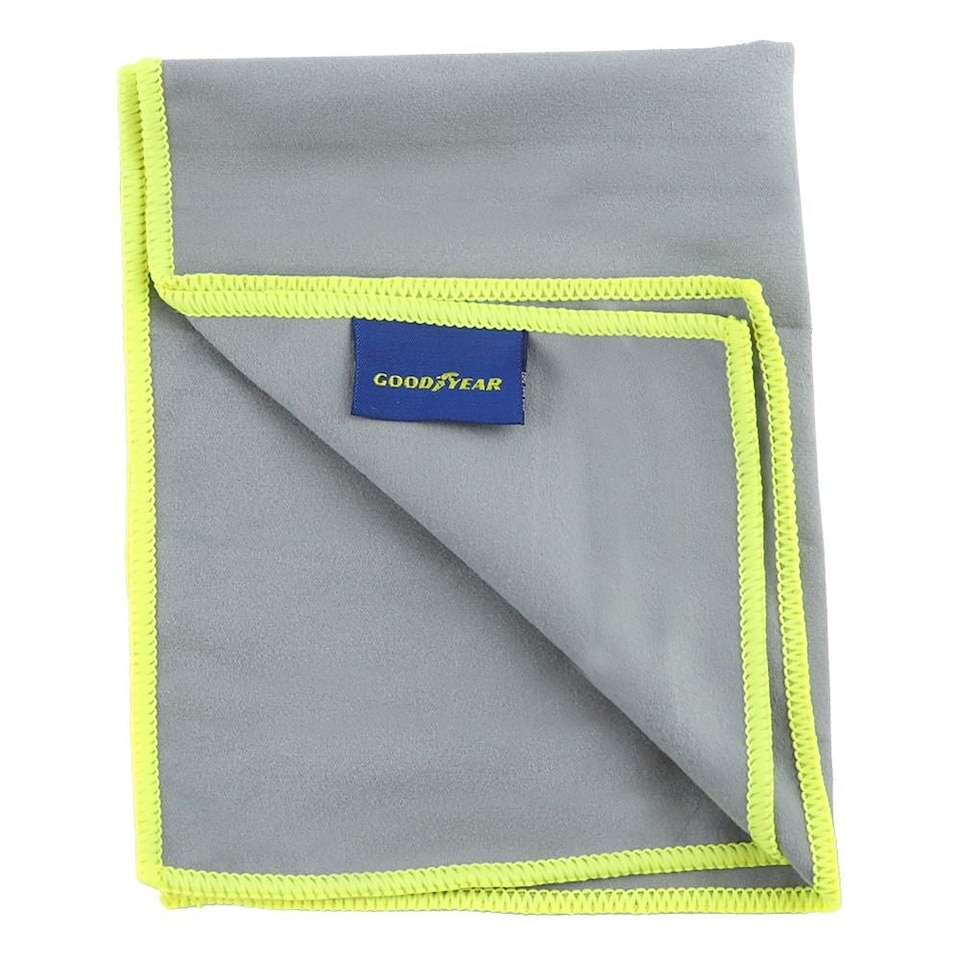 image 1 of 12Pcs Goodyear Microfibre Car Cloth Set Wash Buff Cleaning Drying Towel 40x30cm | Blue