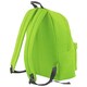 image 2 of Bagbase Original Plain Backpack - Lime Green/Graphite Grey - One Size