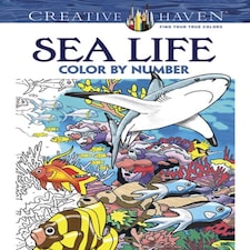 Creative Haven Sealife By Number