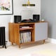 image 7 of Oakcastle TT200 Record Player | Built in Speakers 20W | 33/45/78 RPM | Separate Bookshelf Speakers 50W