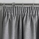 image 3 of Enhanced Living Matrix Grey Silver 90 x 108 inch (229x274cm) Tape Top Thermal Noise reducing Dim Out Curtains (PAIR)