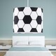 image 3 of Footie - Black and White Football Pendant Shade Black