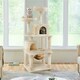 image 2 of Yaheetech 158 cm Multi Level Cat Tree with Condos Beige