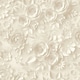 image 1 of Muriva My Kingdom Flowers Textured Wallpaper - Cream - 10m x 53cm Cream