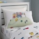 image 3 of Transport Cotton Reversible Duvet Cover Set | White