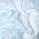 image 2 of Homescapes Blue French Toile Patterned Duvet Cover Set - Super King | Blue | Super King