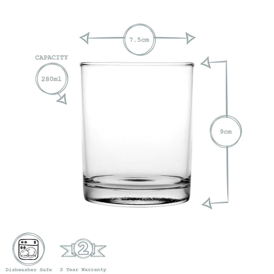 image 1 of Argon Tableware 12 Piece Classic Glassware Set Clear