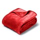 image 10 of Mink Throw Soft Touch Blanket Fleece Faux Fur 150x200cm Blue