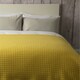 image 1 of Belledorm Crompton Quilted Throw - Saffron Yellow - One Size