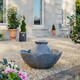 image 8 of Kew Petal Bowl Water Feature