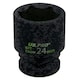 image 1 of 24mm Metric Shallow Impact Impacted European Style Socket 1/2" Drive 6 Sided