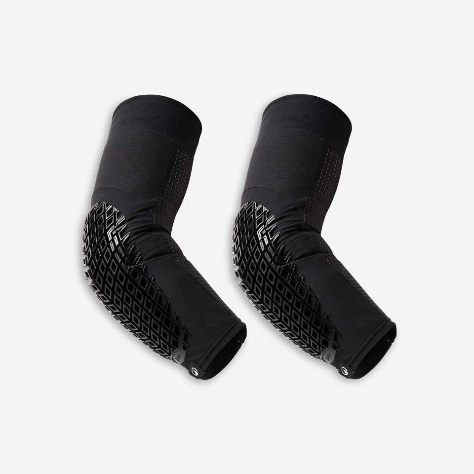 image 1 of Decathlon All-Mountain and Enduro Light D3O® Elbow Pads for MTB