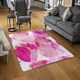 image 2 of Andrew lee Bo Ho in Pink (Rug) Pink | Small: 60x110cm