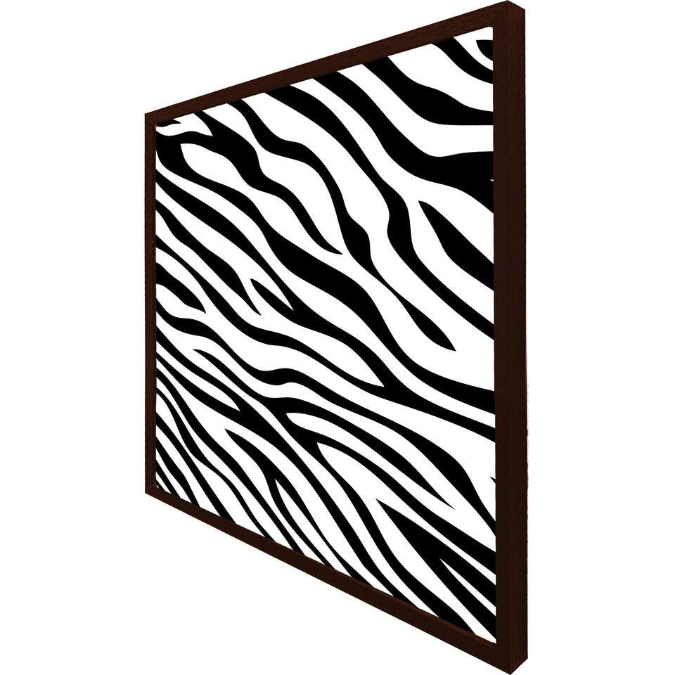 image 1 of Zebra print (Picture Frame) Black | S