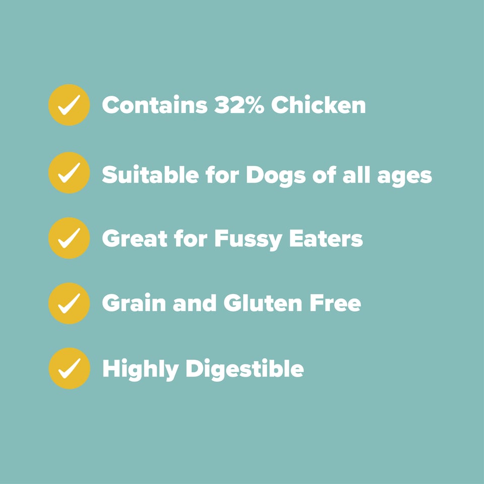 image 1 of Pero Cold Pressed Dog Food - Chicken and Sweet Potato | Brown | 2kg | Chicken | 1