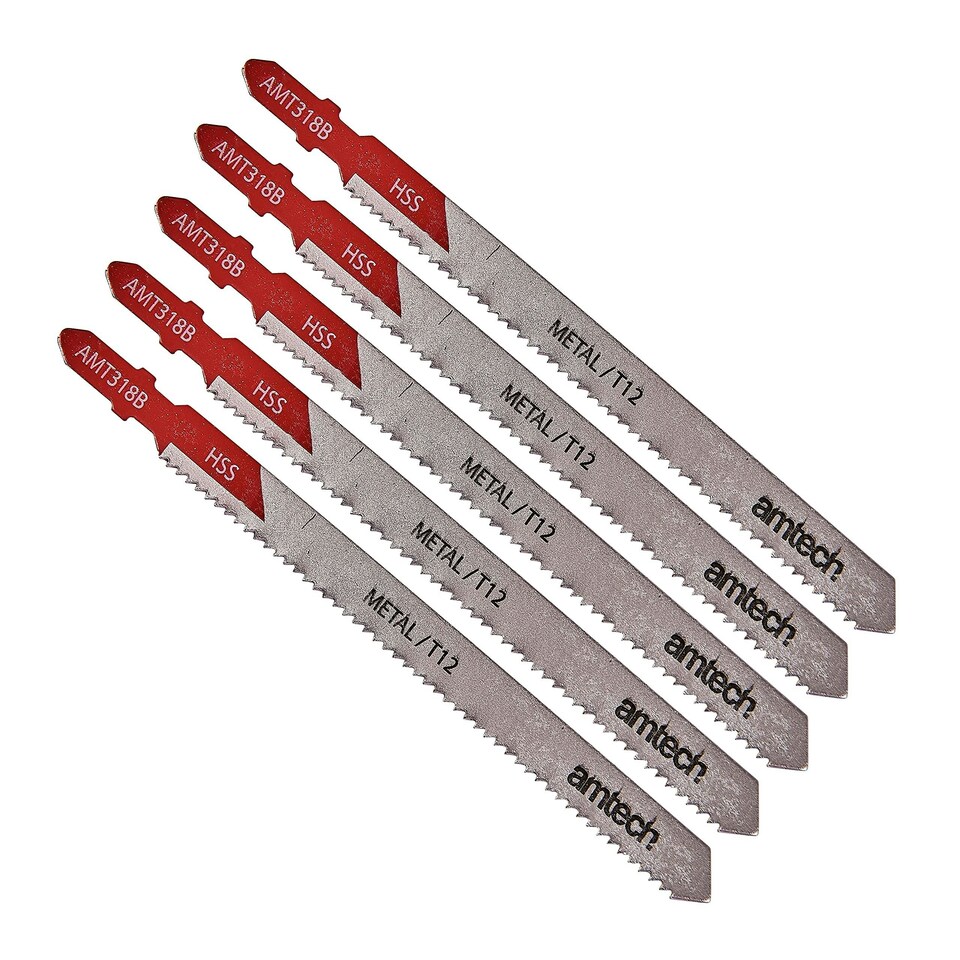 5 Piece metal jigsaw blade set (AMT318B) - M1614