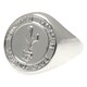image 1 of Tottenham Hotspur FC Silver Plated Crest Ring - Silver - Medium