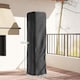 image 7 of Outsunny Heavy Duty Gas Pyramid Outdoor Patio Heater Cover, Black | Black | Black | 53L x 53W x 222H cm