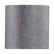 image 2 of First Choice Lighting Chrome Arched Table Lamp with Grey Glitter Shade Chrome | Grey