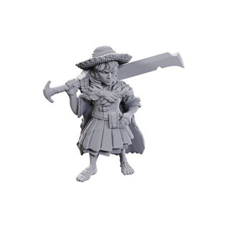 Pathfinder Rations Female Halfling Magus Low-Level: Pathfinder Deep Cuts Unpainted ...