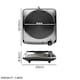 image 2 of Daewoo Single Hot Plate Countertop Electric Cooking Hob Portable Cooker 1500W