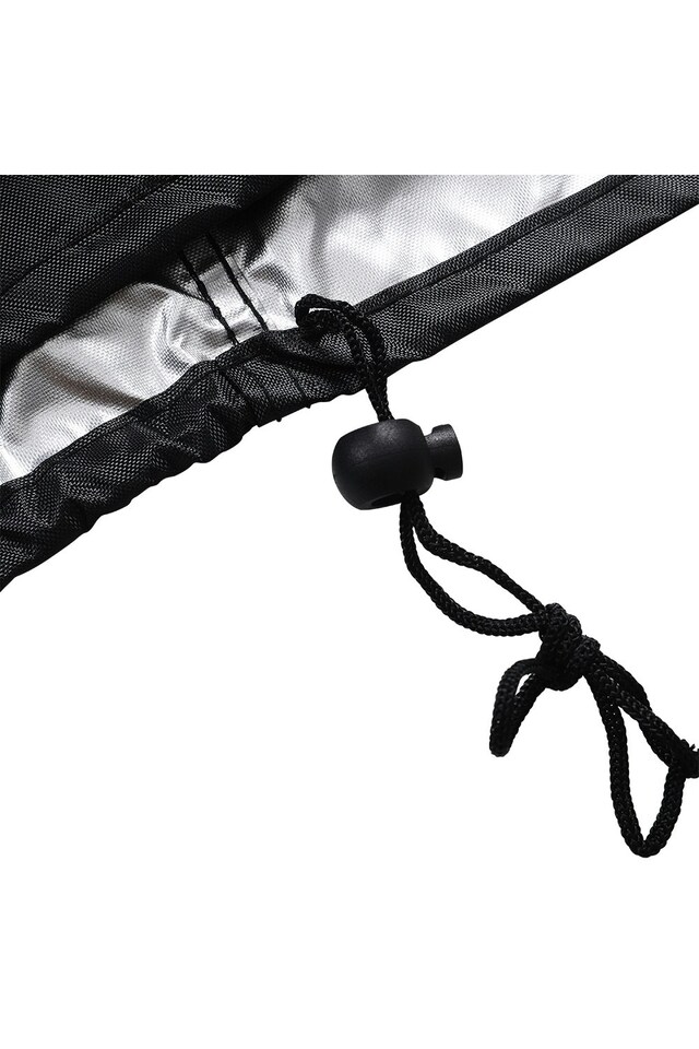 image 1 of Living and Home Outdoor Patio Waterproof Grill Cover - Black 170 W x 61 D x 117 Hcm