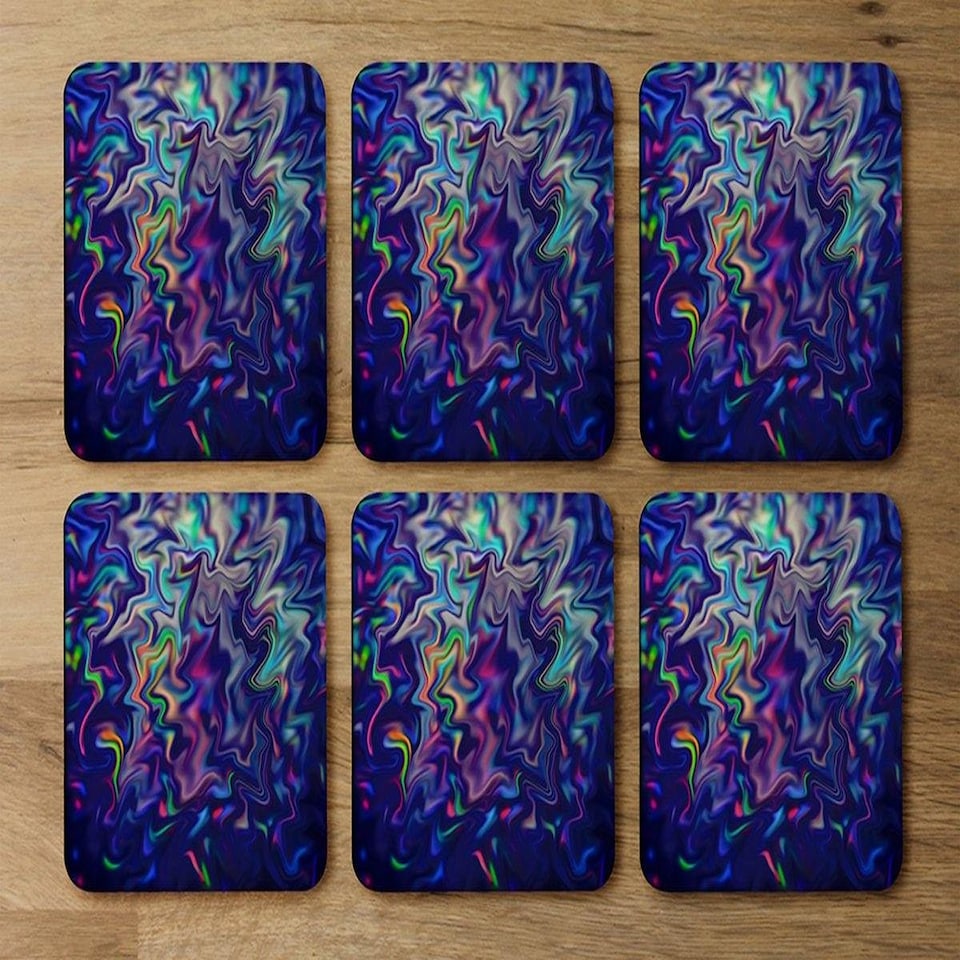 image 1 of Psychedelic Marble (Coaster)