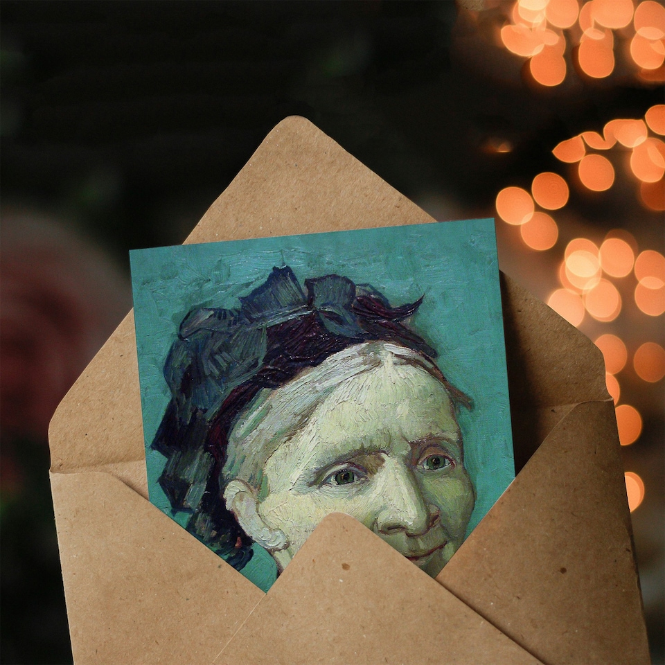 image 1 of Vincent van Gogh Art Card Portrait of the Artist's Mother