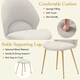 image 4 of COSTWAY Dining Chairs Set of 2 Accent Chairs Grey
