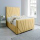 image 3 of Marco Plush Double Bed Frame - Beige