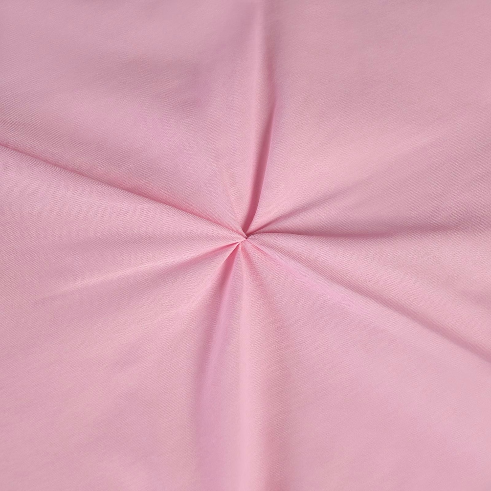 image 1 of OHS Pinch Pleat Diamond Pintuck Duvet Cover and Pillowcase Set, King - Pink