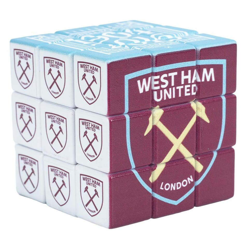 image 1 of West Ham United FC Puzzle Cube - Blue/White/Claret Red - One Size